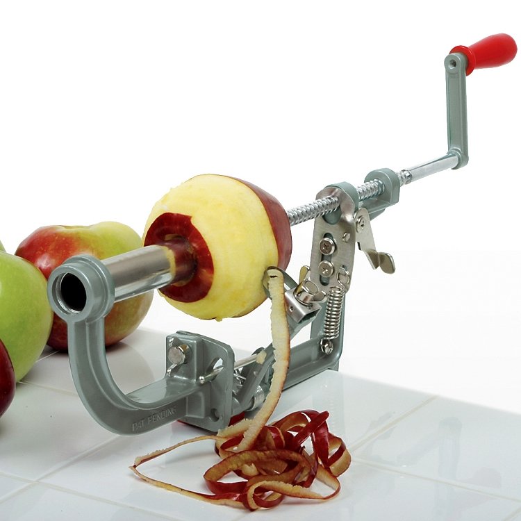 Rusted apple corer food safety risk