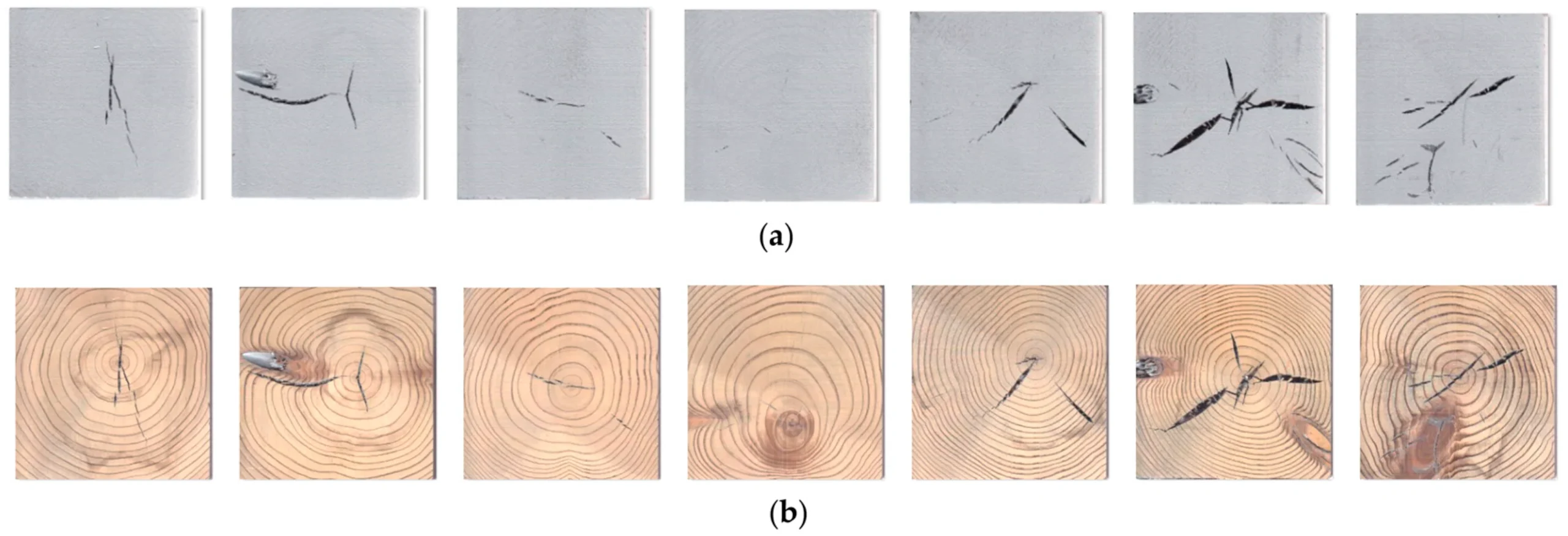 Silicone mat crack severity grading