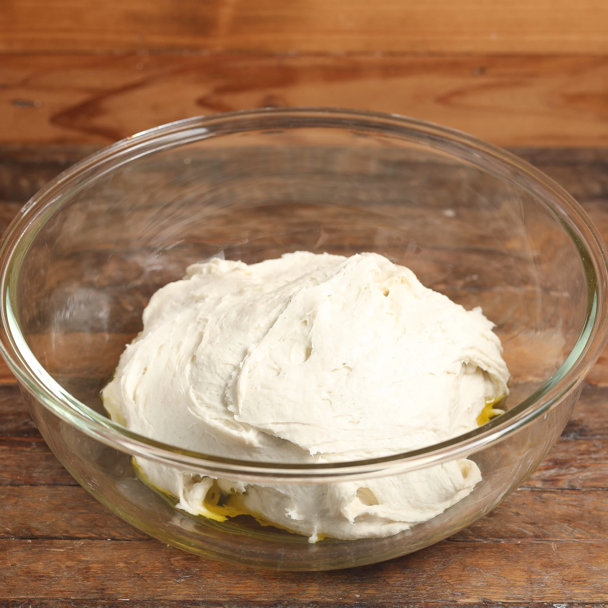Wet gluten-free dough stickiness