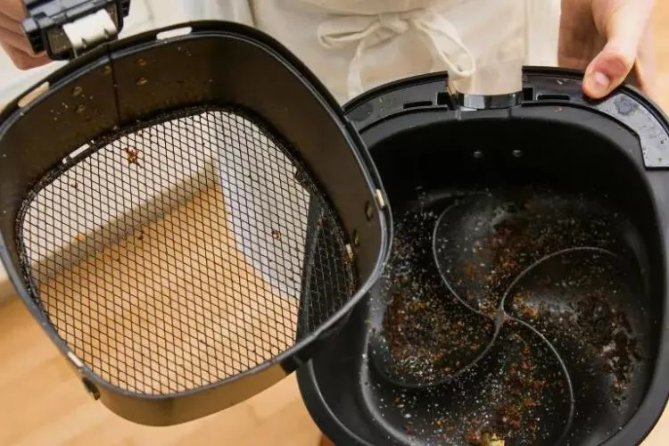 air fryer vents blocked