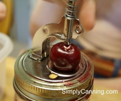 cherry pitter alignment