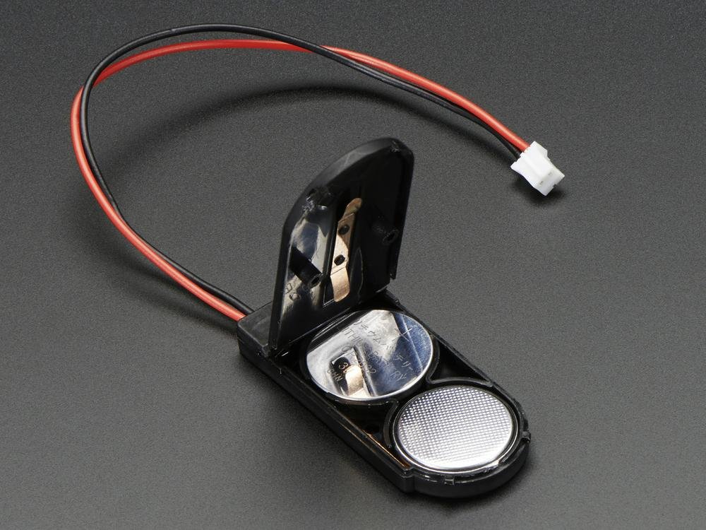 CR2032 coin cell battery compartment