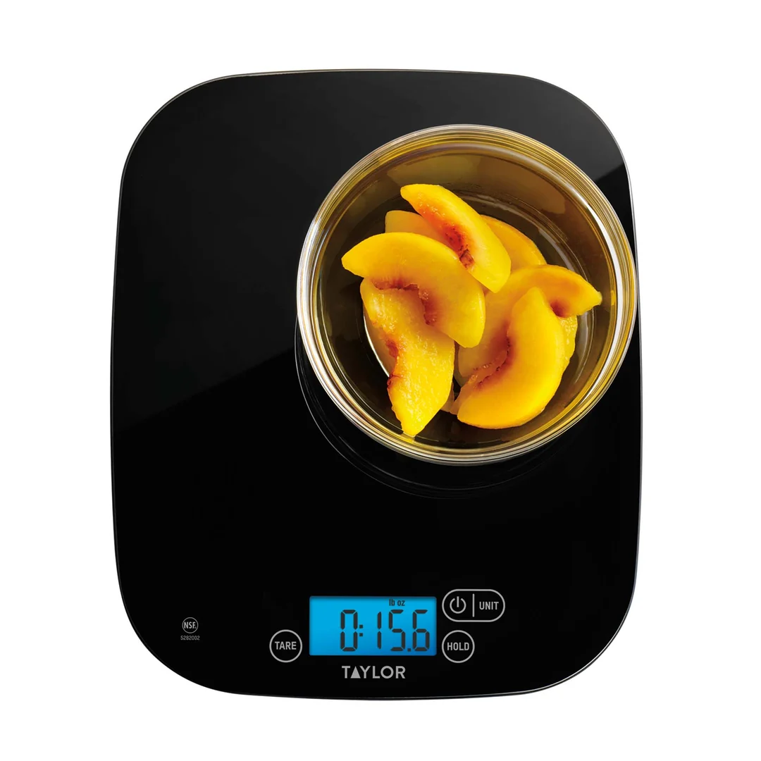 Digital kitchen scale error code display