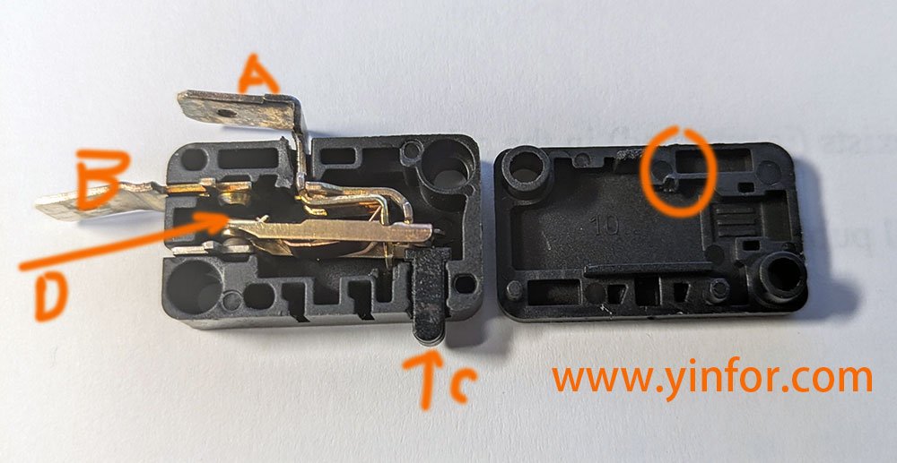 dual basket air fryer drawer microswitch