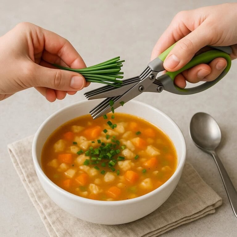 herb scissors cleaning