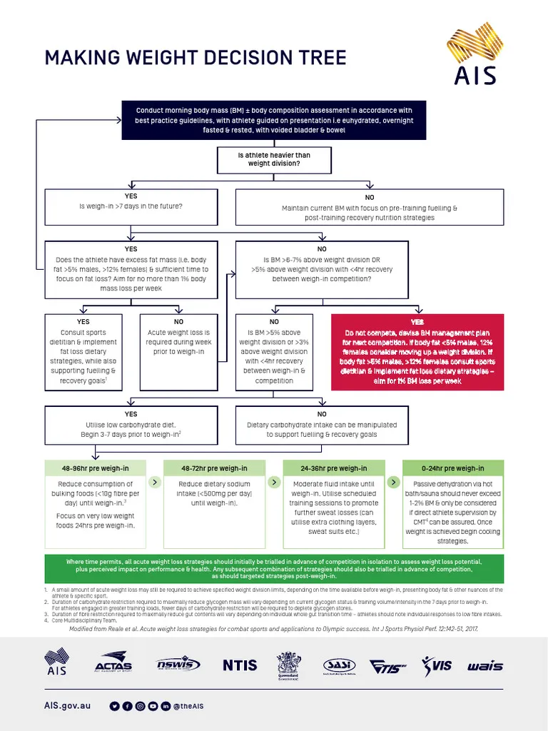 Kitchen scale diagnostic decision tree
