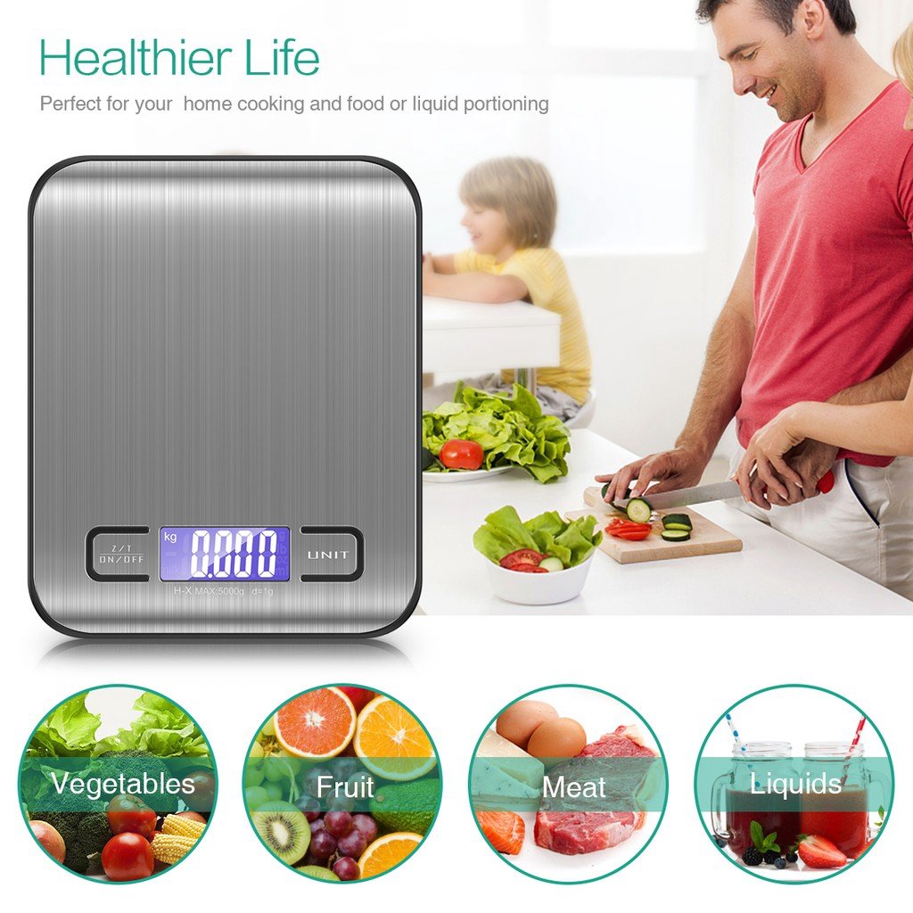 kitchen scale display and keypad