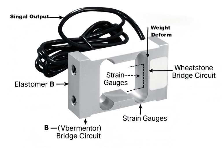 Kitchen scale load cell