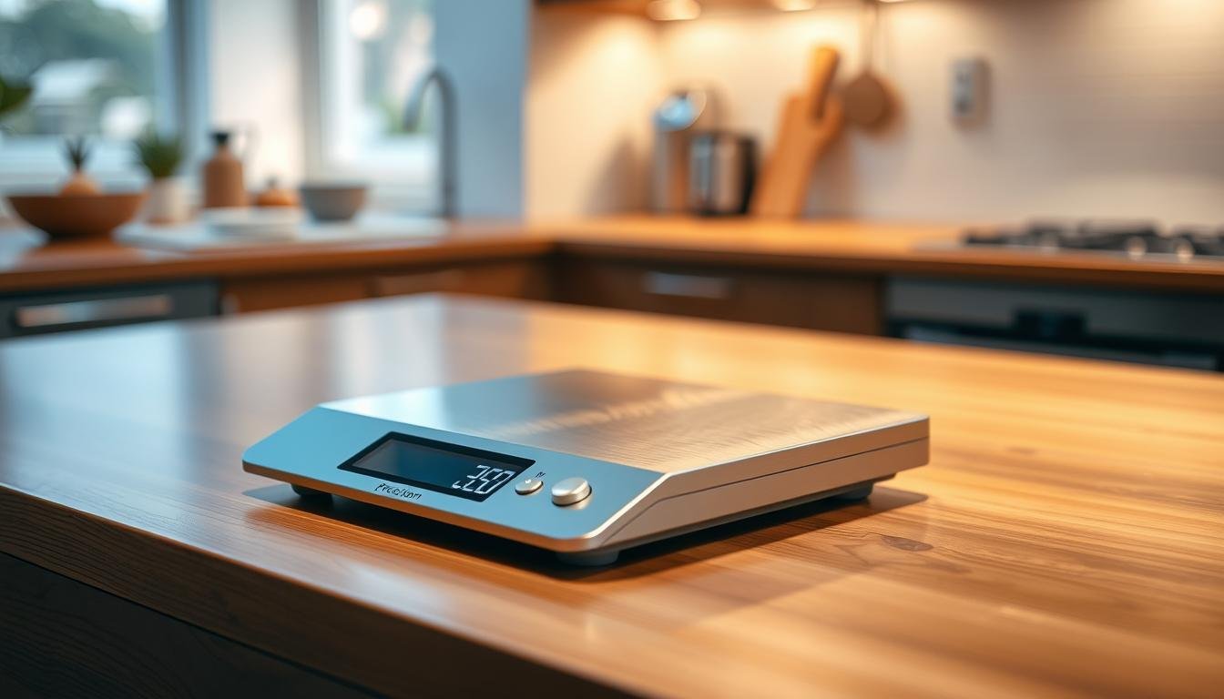 Old vs new digital kitchen scale