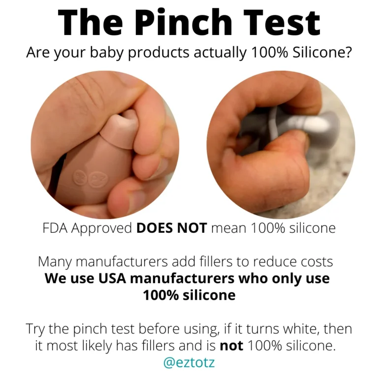 pinch test for silicone fillers