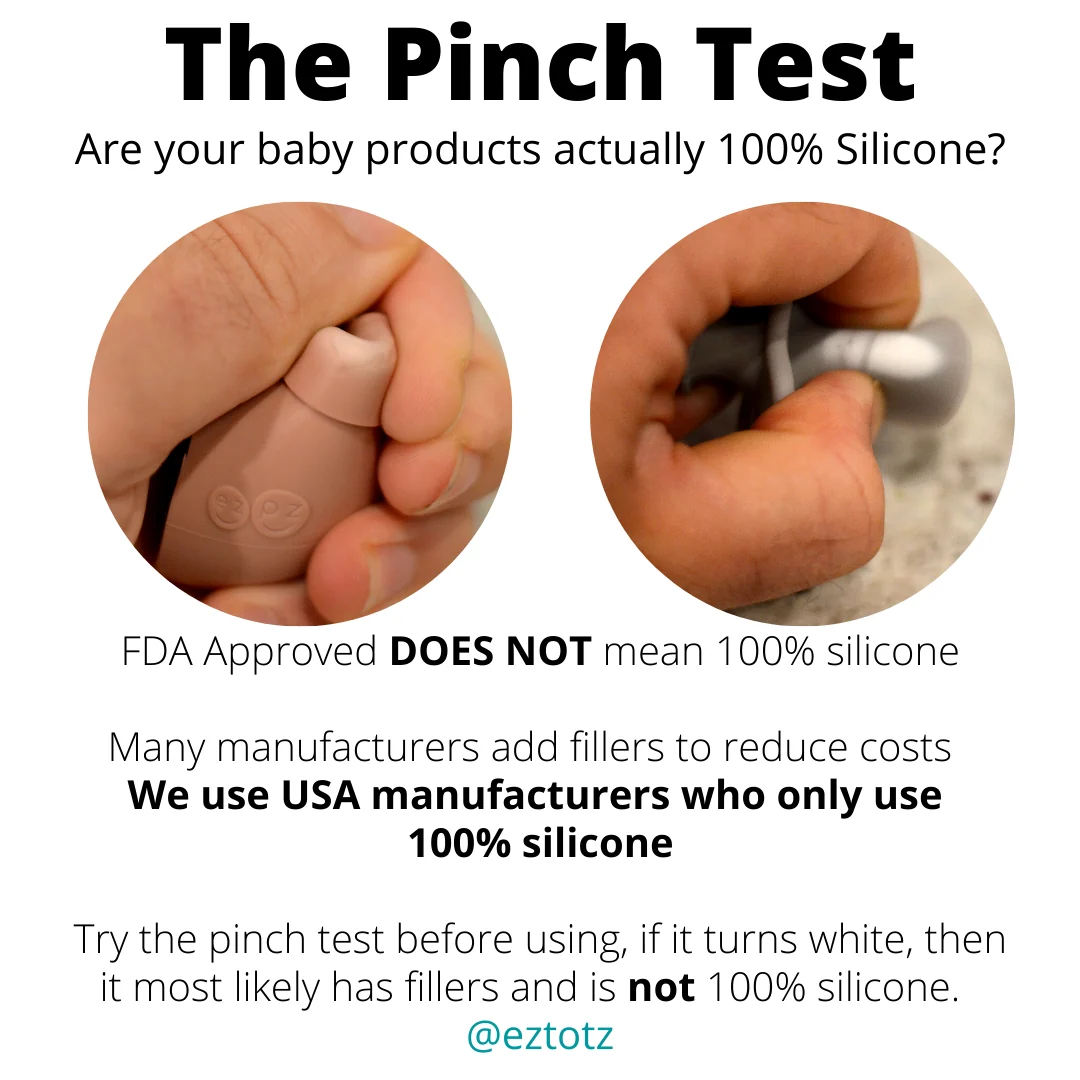 pinch test for silicone fillers