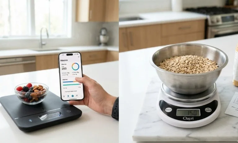 Standard vs smart kitchen scale