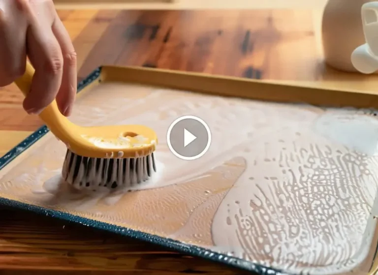 sticky silicone baking mat residue